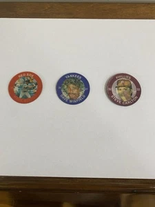 1984 Super Star Sports Coins (3) Carlton, Boggs, Winfield - Picture 1 of 1