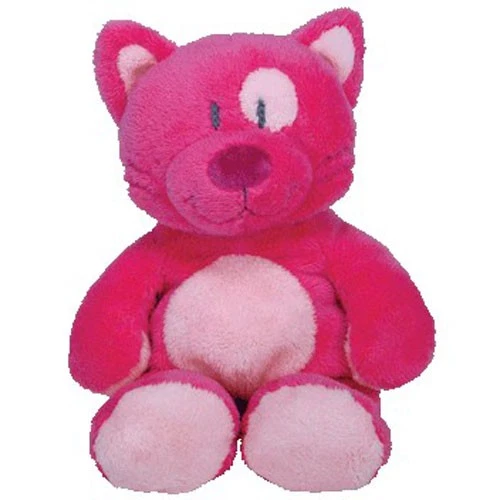 TY Classic Plush - BLUESY the Pink Cat (10.5 inch) - MWMTs Stuffed Animal Toy - Image 1 of 1