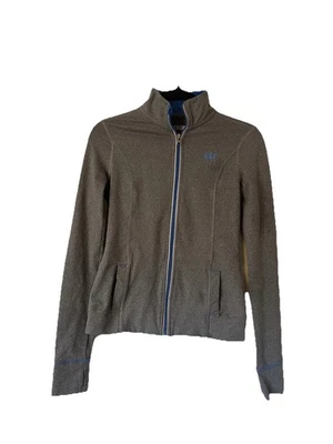 Abercrombie & Fitch Women’s Gray And Blue Athletic Track Jacket Size XS - Image 1 of 4
