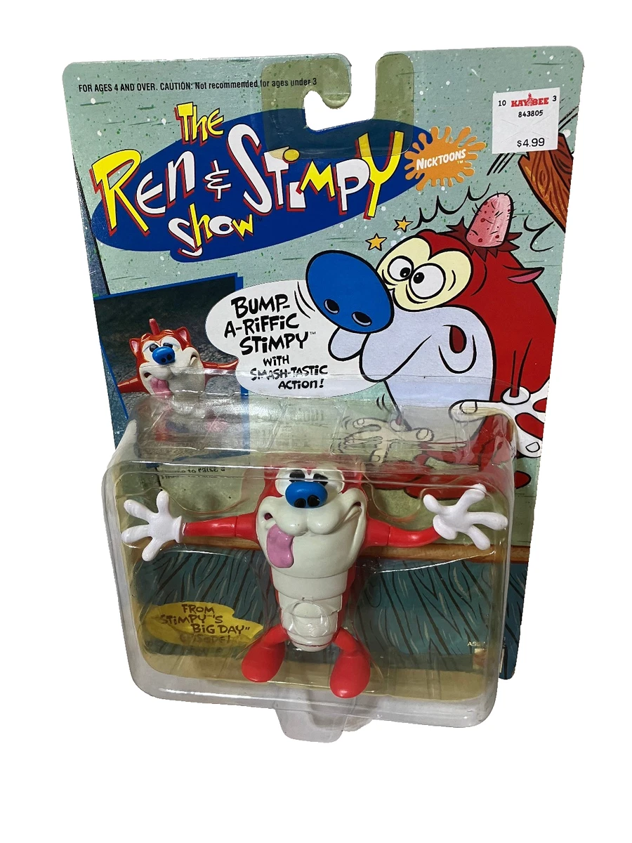 Ren & Stimpy Happy Cartoon & TV Character Action Figures for sale