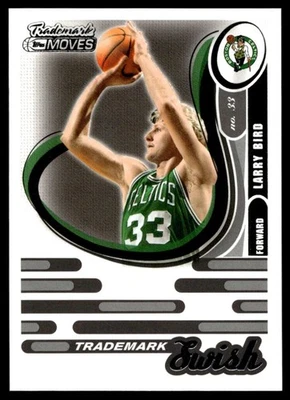 2006-07 Topps Trademark Moves Swish Larry Bird Celtics #TSW-14 A1 - Image 1 of 2