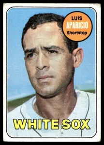 1969 Topps #75 Luis Aparicio Chicago White Sox Low Grade - Picture 1 of 2