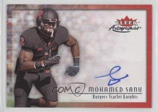 2012 Fleer Retro 2000 Autographics Mohamed Sanu #00AU-MS Rookie Auto RC