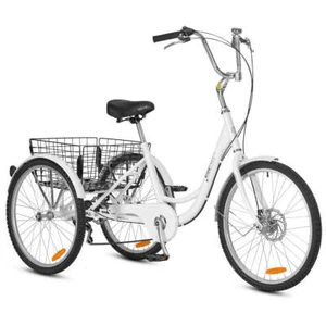 NNEDSZ Progear RideFree 24" Tricycle White - Picture 1 of 7