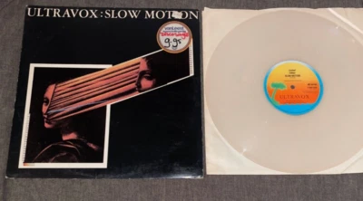 Island LTD ED TRANSPARENT VINYL Ultravox: Slow Motion, Dislocation UK SYNTH NM/M Foto 1 de 2