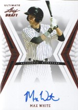 2012 Leaf Ultimate Draft Baseball Autograph #BA-MW1 Max White AUTO