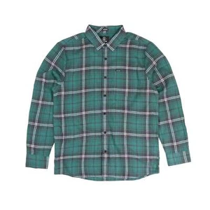 Volcom Caden Plaid Shirt - Sea Green - Picture 1 of 8