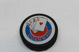 Vintage Cornwall Aces AHL Hockey Puck - Bild 1 von 2