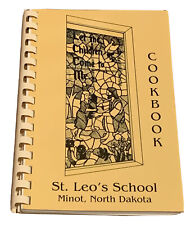 Vtg St Leo’s School Cookbook Cooking Elementary Catholic Minot North Dakota 1993