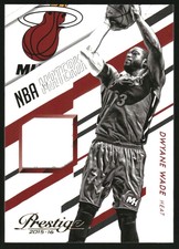 2015-16 Prestige NBA Materials #25 Dwyane Wade Jersey