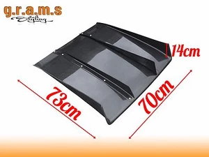 UNIVERSAL Rear Diffuser + Center Fins Varis Style 70cm Vortex Aero v9 - Picture 1 of 10