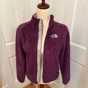 Chaqueta polar con cremallera completa The North Face Osito para mujer talla SM púrpura - Imagen 1 de 11