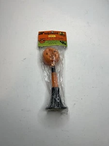 Vintage 60’s Halloween Pumpkin Horn Noisemaker B & E Sales Co. Hong Kong Sealed - Picture 1 of 9