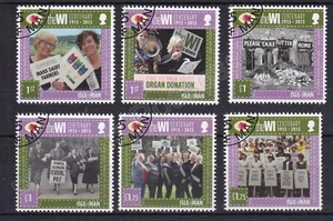 ISLE OF MAN SG 1994-1999 USED STAMP SET 2015 CENTENARY OF WI WOMENS INSTITUTE  - Picture 1 of 1