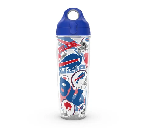 BUFFALO BILLS, 24oz DOUBLE WALL, WATER BOTTLE FROM TERVIS Cover