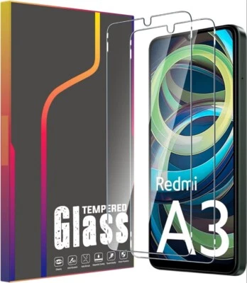 For Xiaomi Redmi A3 2024 Gorilla Tempered Glass Screen Guard TOUGH Protector