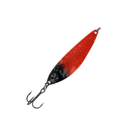 Jenzi Dega Lars Hansen Seatrout-1 Meerforellen-Blinker Rot Schwarz UV Forelle - Bild 1 von 2
