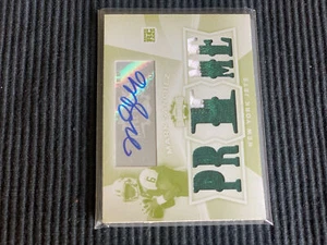 2009 PANINI TOPPS TRIPLE THREADS MARK SANCHEZ *PATCH PLATE RARE AUTO #1/1* JETS - Picture 1 of 2