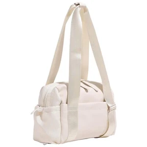 Small Gym Duffle Bag for Women Mini Gym Bag with Wet Compartment Beige 11" x ... - Picture 1 of 6