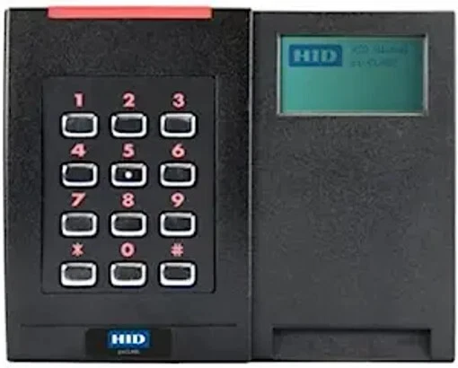 HID 923NPPTEK000NT-L02 pivCLASS RPKCL40-P Smart Card LCD Reader with Keypad
