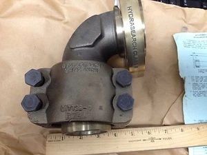 90 Degree Swivel Flange to Hose Adapter FC9637-3240-189 4730-01-020-7187 - Picture 1 of 6