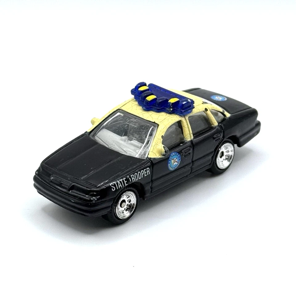 Golden Wheel Diecast Florida State Trooper 1998 Ford Crown Victoria Police Car - Image 1 of 4