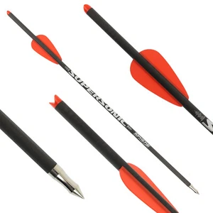 Paquete de 6 pernos de carbono X-BOW FMA Supersonic REV 24T by SPHERE para ballesta - Imagen 1 de 1