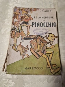 Le Avventure di Pinocchio C. Collodi Ill. A. Mussino Marzocco 1946 L2 /M ° - Imagen 1 de 6