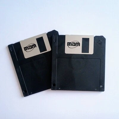 MAM 1.44MB 8.9cm Floppy Dischi 10 Confezione (MF-2HD) . Nuovo - Image 1 of 4