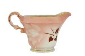 Syracuse China Creamer Pitcher Madame Butterfly Peach Shadow Rose - Picture 1 of 8