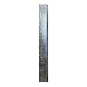Zaun- Torpfosten VZ zum Einbetonieren 1900x120x120x3mm, 103604; Metall Pfosten - Bild 1 von 1