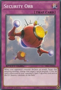 YUGIOH CARD 1 X SECURITY ORB SBSC-EN044 1ST EDITION - Picture 1 of 1