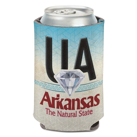 WinCraft Arkansas Razorbacks 12oz. State Plate Can Cooler Cover