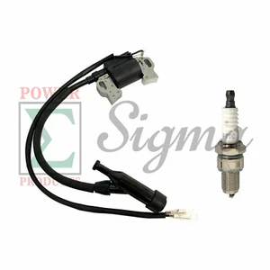 New Ignition Coil Fits HONDA GX240 GX270 8HP 9HP Engine Generator W/ Spark Plug - Picture 1 of 5