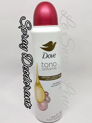 Dove Tono Uniforme DermoAclarante 48h Caléndulo Spray Corporal Antitranspirante, 150 ml  Foto 1 de 4
