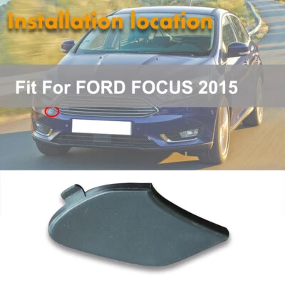 For Ford Focus 2015 Front Bumper Tow Towing Hook Eye Cover Cap  - Image 1 of 4