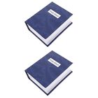 2 Pack Photo Album With Pockets Picture Book For Photos Child Baby