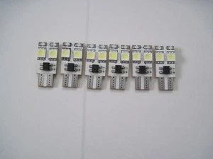 6 pairs Canbus LED T10 W5W High power 5050 smd Fit BMW Benz Interior - Picture 1 of 5