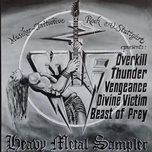 Overkill, Thunder... M.I.R. Stuttgart - Heavy Metal Sampler NEAR MINT Vinyl LP - Bild 1 von 1