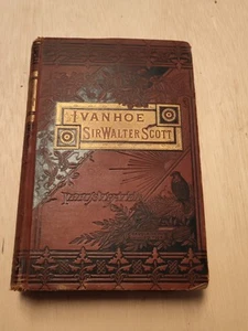 Ivanhoe A Romance by Sir Walter Scott Excelsior Edition Vintage Hardcover 1800s - Picture 1 of 6