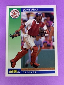 1992 Score #446 Tony Pena - Picture 1 of 2