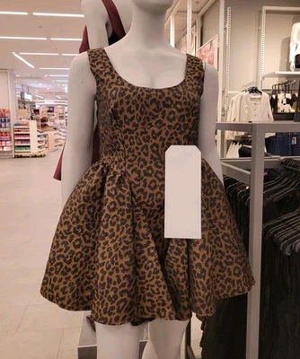 Womens Ladies MAJOR FIND | Leopard Corset Mini Dress Primark Older Girls Animal - Image 1 of 4