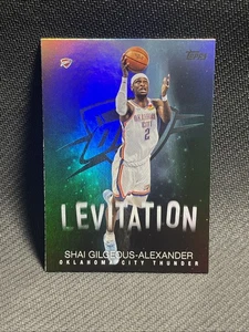 2025-26 Topps BASKETBALL Shai Gilgeous-Alexander Levitation Rainbow OKC THUNDER - Picture 1 of 4