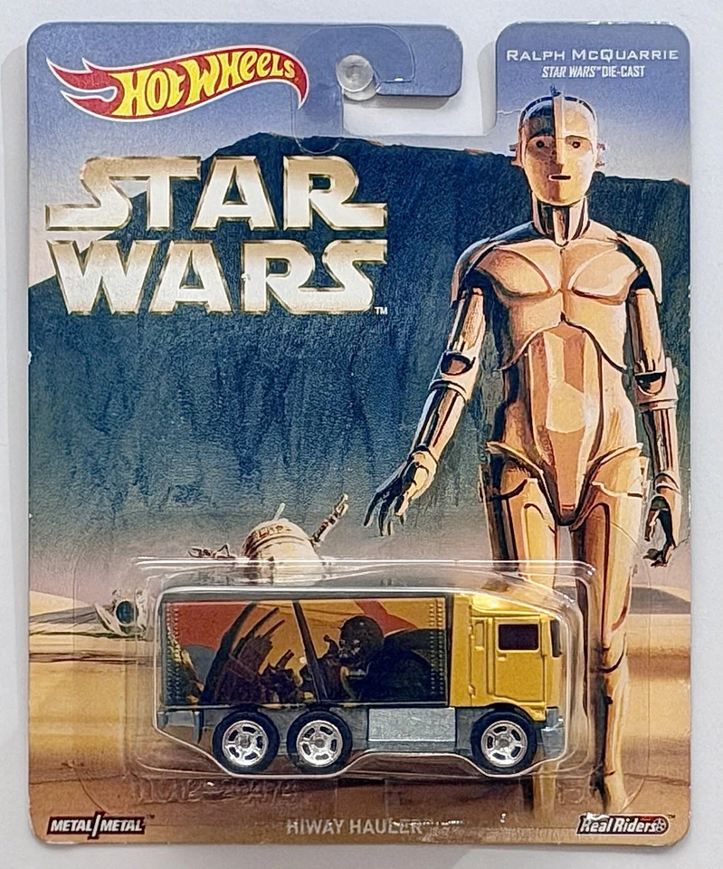 2016 Hot Wheels Pop Culture Star Wars Ralph McQuarrie Hiway Hauler X2