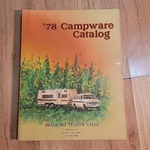 Vintage 1978 Campware Catalog Guide RV Lifestyle van camper - Picture 1 of 11