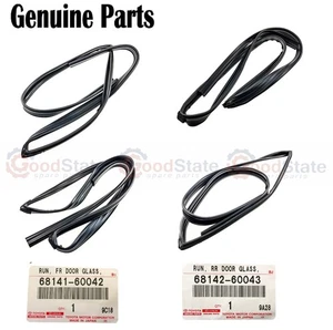 Genuine Toyota LandCruiser UZJ100 Front Rear Bailey Channel Rubber Kit - Picture 1 of 15