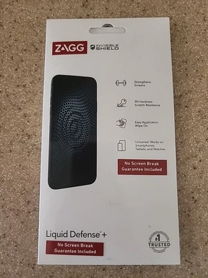 ZAGG InvisibleShield Liquid Defense+ for Smartphones / Tablets / Smartwatches - Image 1 of 2