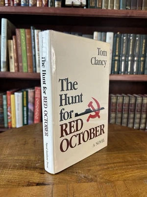 1st Edition - The Hunt for Red October By Tom Clancy 1984 HC DJ - Image 1 of 4