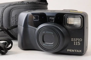 PENTAX ESPIO 115 35mm Point & Shoot Film Camera w/Case NEAR MINT+ From Japan - Picture 1 of 12