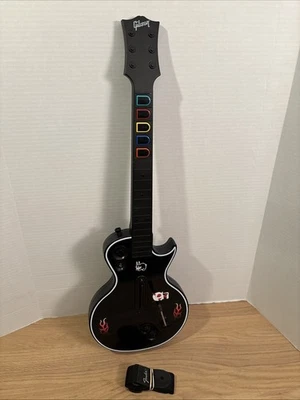 Guitar Hero Gibson Wireless Guitar w/ Strap - PlayStation 3 - No Dongle - Tested - Image 1 of 4